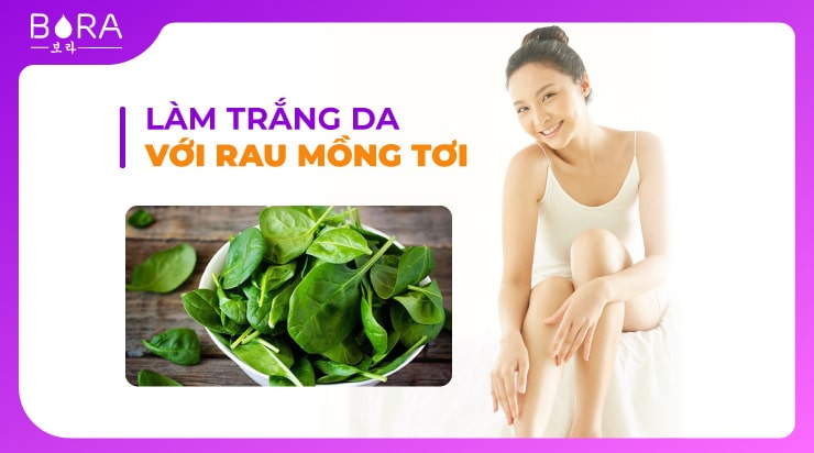 Cách làm trắng da mặt bằng rau mồng tơi đúng cách là gì?
