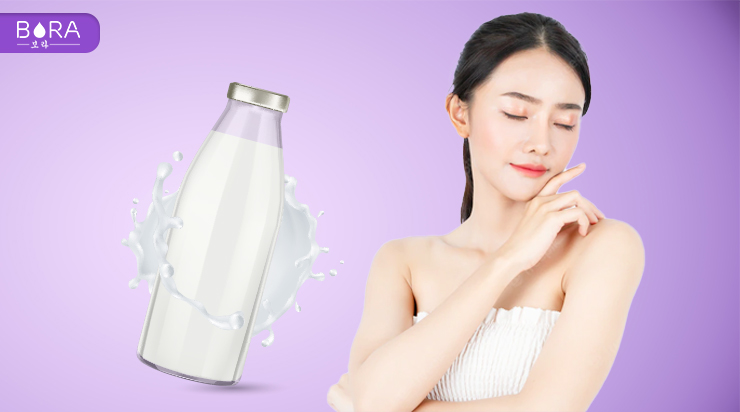 Khả năng làm trắng toàn thân tuyệt vời từ sữa tươi không đường