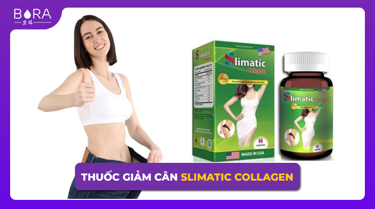 Thuốc uống giảm cân Slimatic Collagen