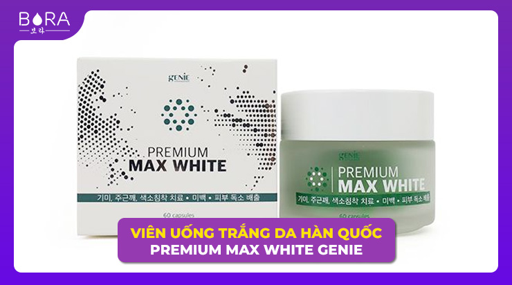 Viên uống trắng da Hàn Quốc Premium Max White Genie
