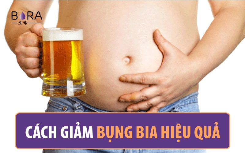 Cách giảm bụng bia CỰC NHANH phái mạnh nên áp dụng NGAY - Boracosmetics - Mỹ phẩm Hàn Quốc chính hãng