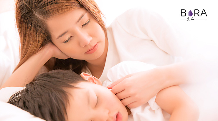 Ngủ đủ giấc cũng là cách giảm bụng sau sinh hiệu quả
