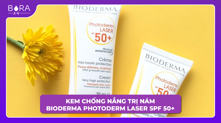 Kem chống nắng trị nám Bioderma Photoderm Laser SPF 50+